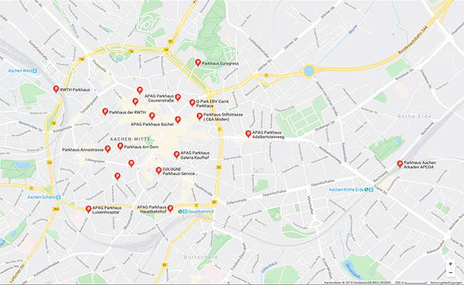 Ulrich Simons - Parh&auml;user in Aachen